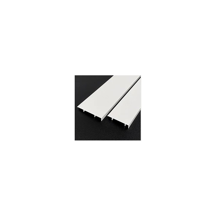 Белый плинтус 100mm PCA100W